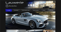 Desktop Screenshot of lauwerie-mercedes.fr